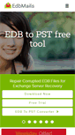 Mobile Screenshot of edbmails.com